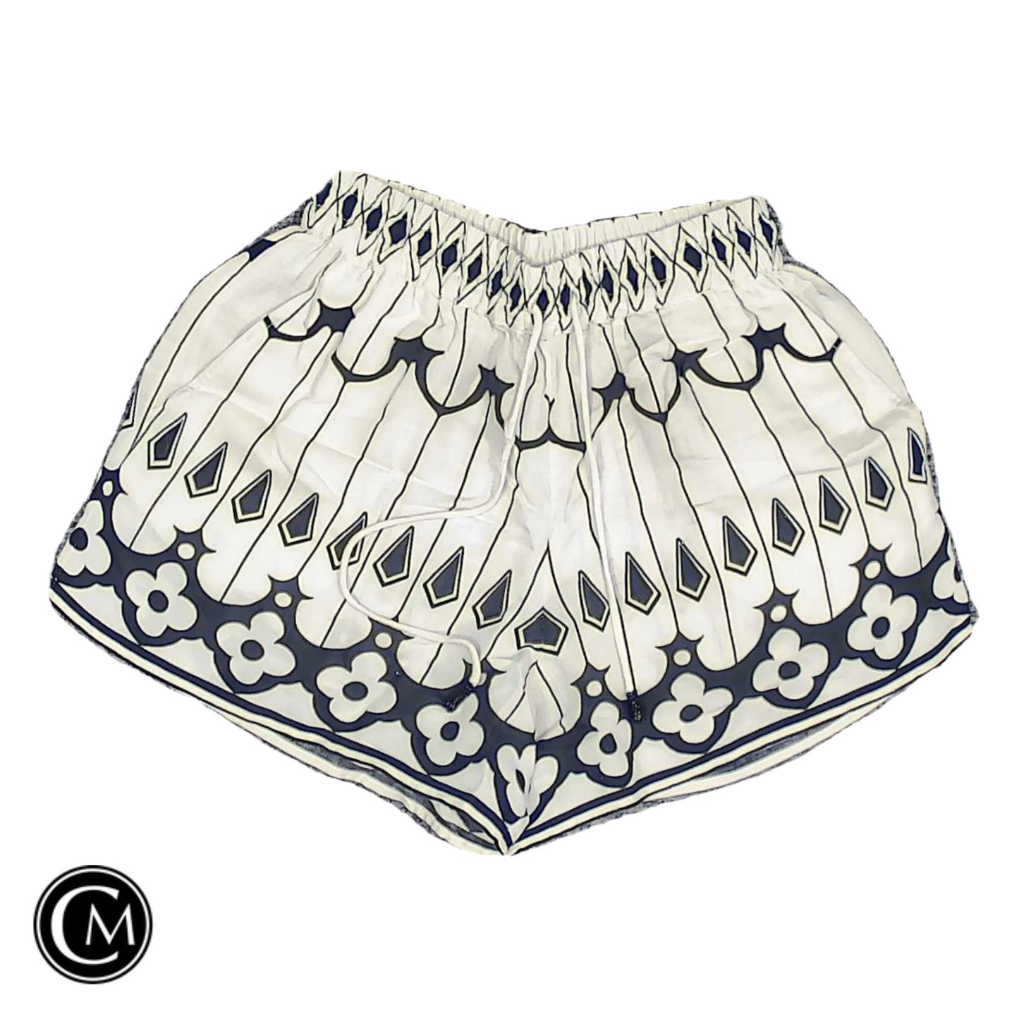 Shorts By Cma In Blue & Cream, Size: Xs image 1