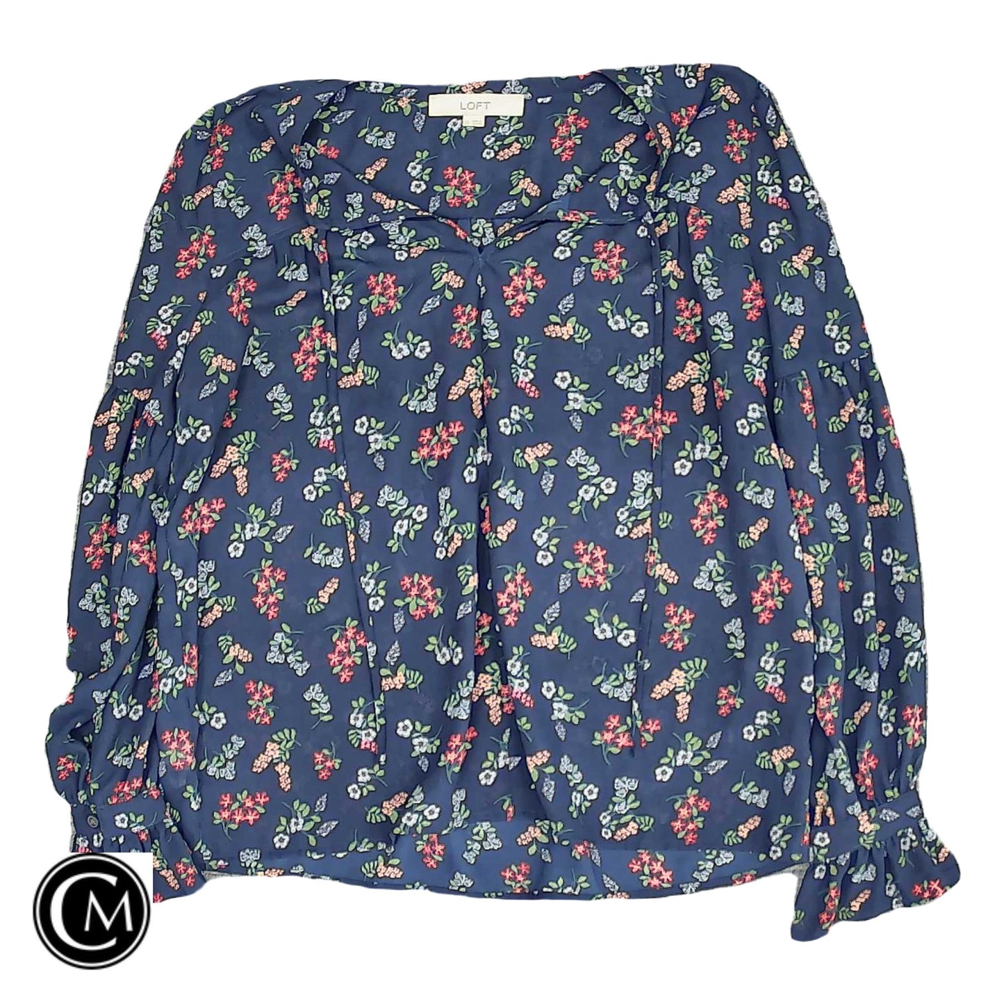Top Ls By Loft In Navy, Size: Xs