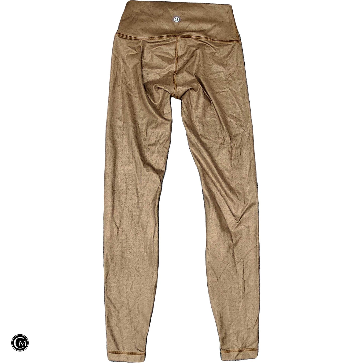 Athletic Leggings By Lululemon In Bronze, Size: S