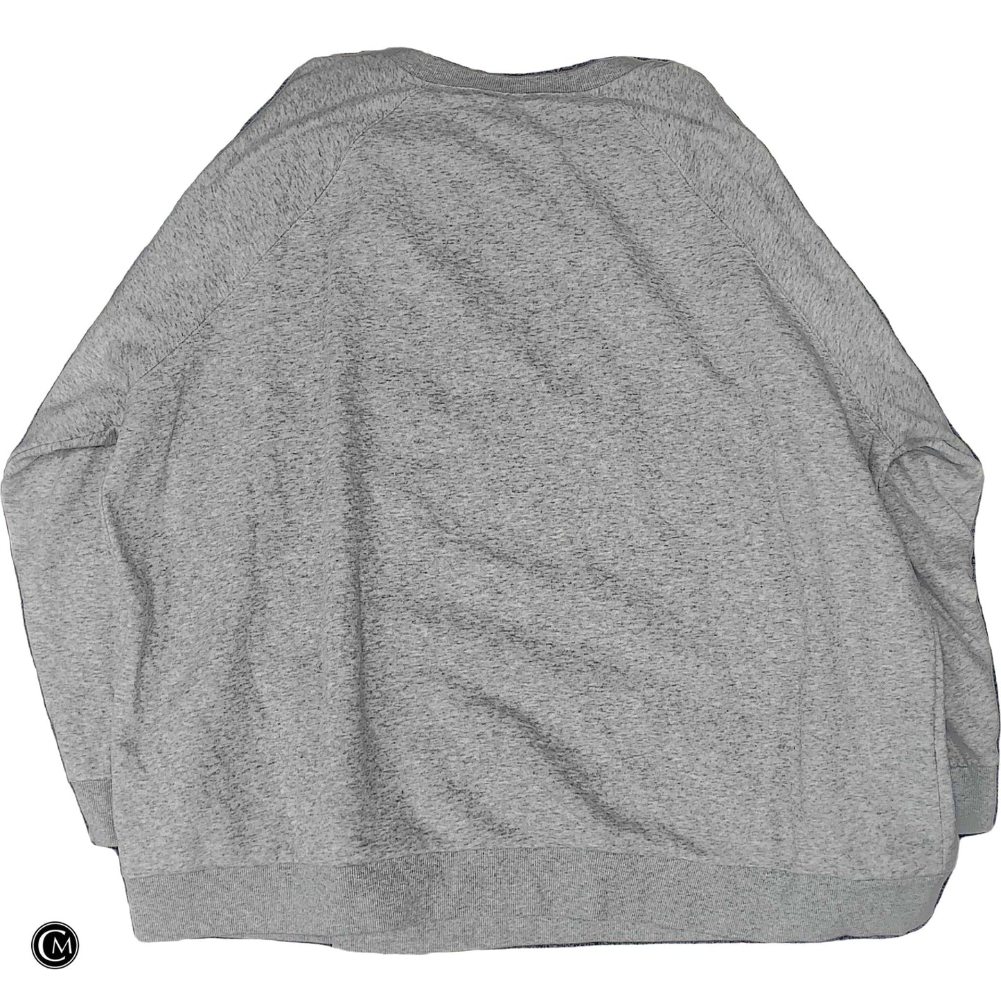 Sweatshirt Crewneck By Target-Designer In Grey, Size: 4x