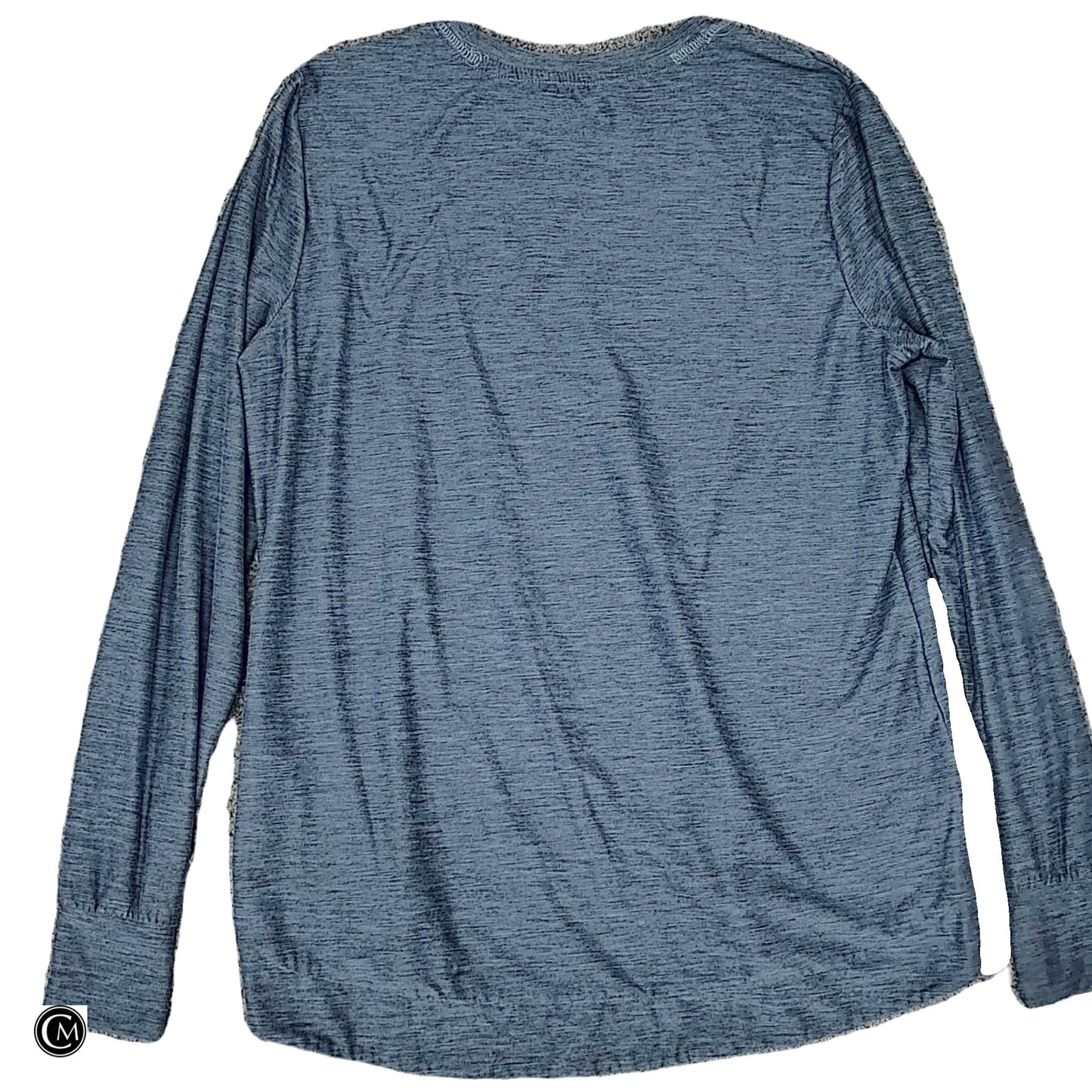 Athletic Top Ls Crewneck By Skechers In Blue, Size: Xs