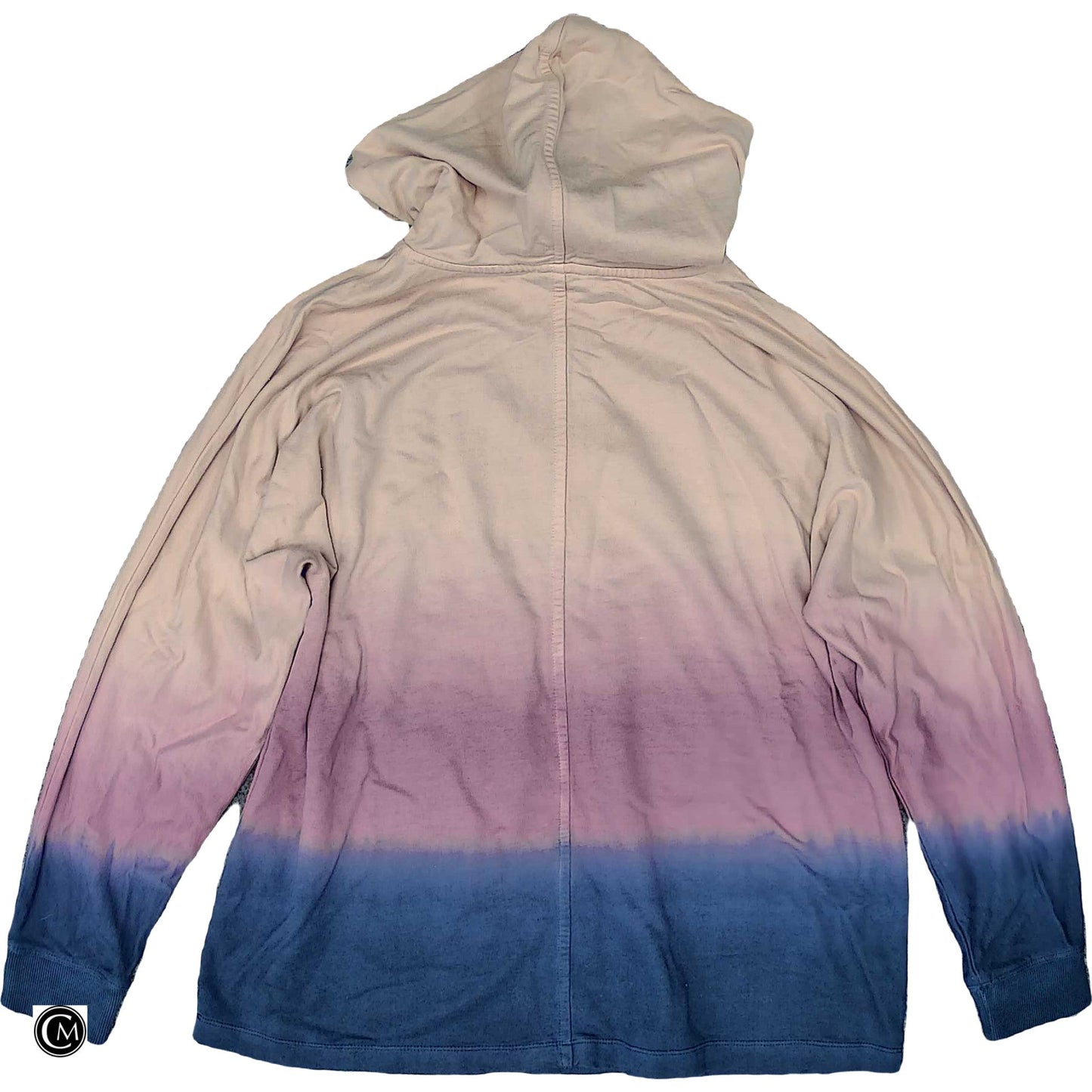 Sweatshirt Hoodie By J. Jill In Pink & Purple, Size: M