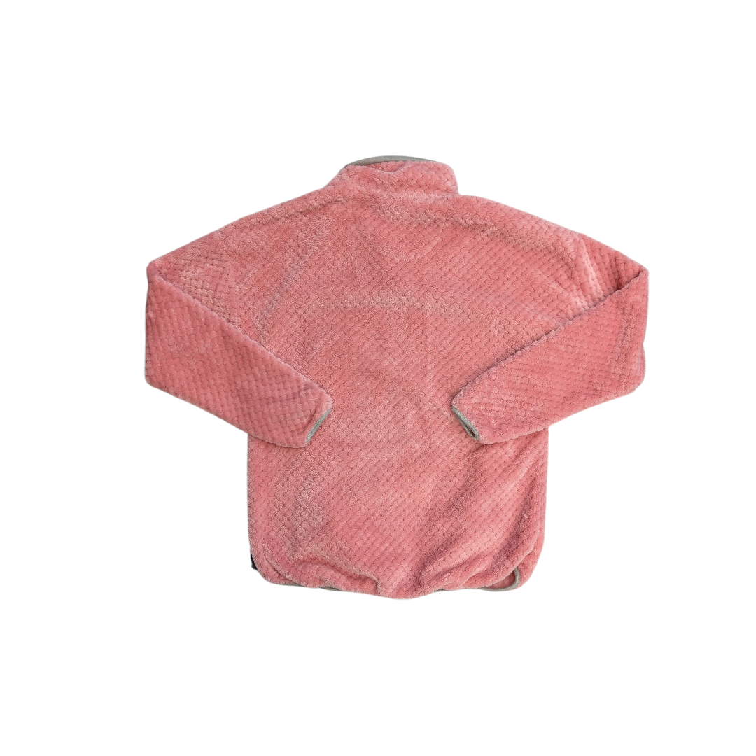 Jacket Fleece By Simply Southern In Pink, Size:S