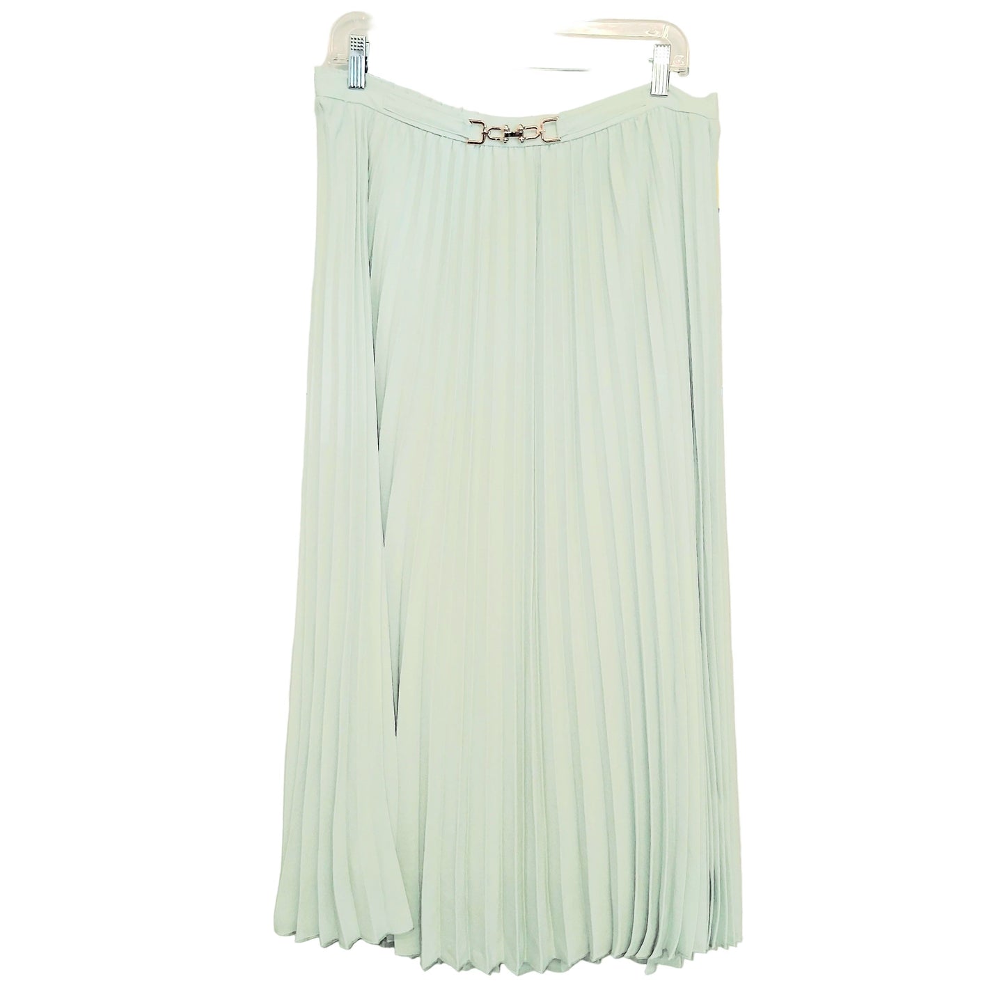 Skirt Maxi By Anne Klein In Green, Size:12