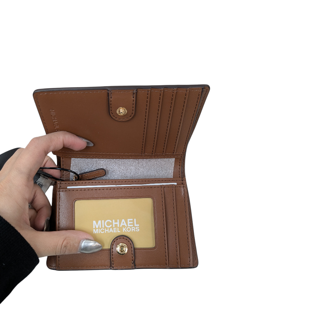 Wallet Designer By Michael Kors In Brown, Size:Medium