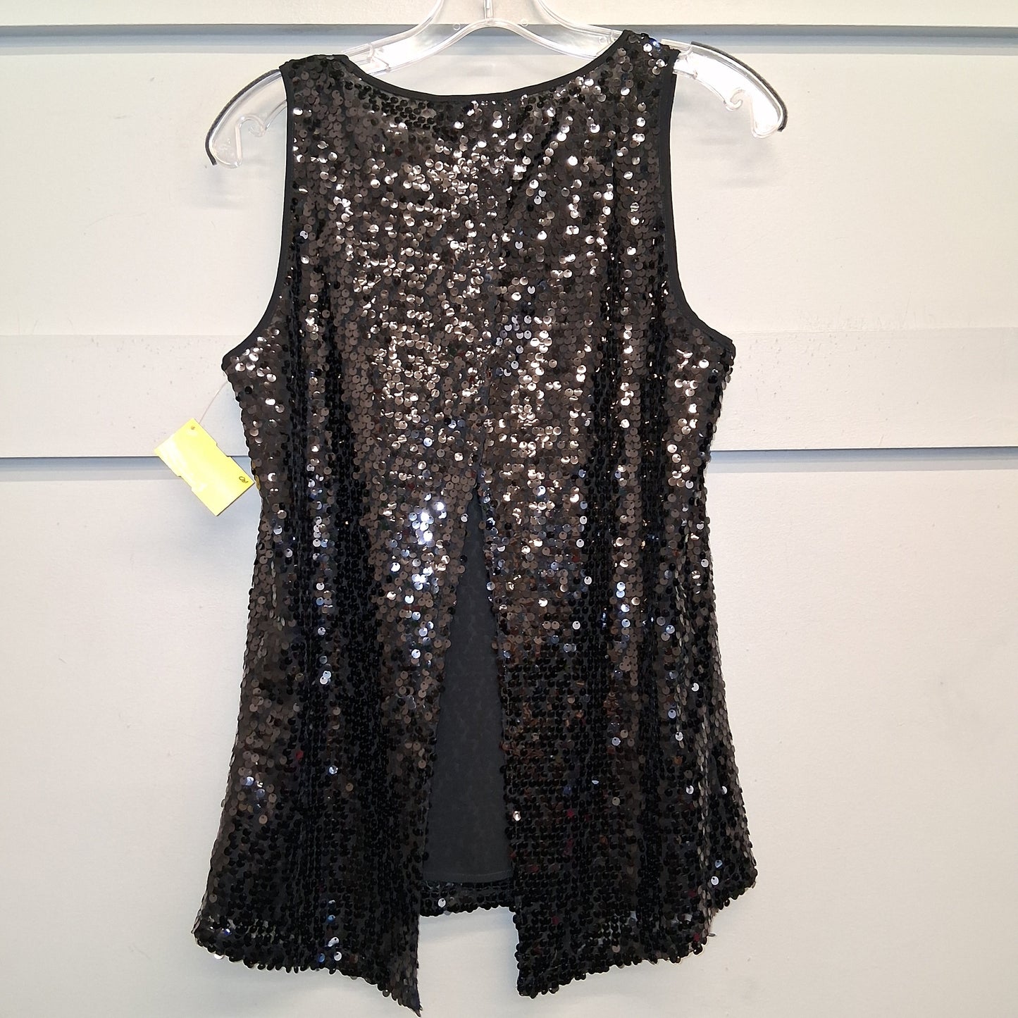 Top Sleeveless By Express In Black, Size:S
