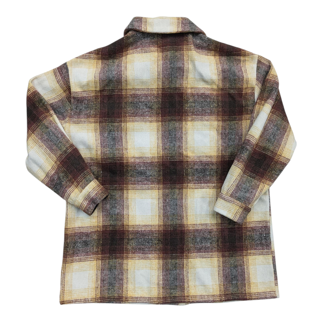 Jacket Shirt By Prettygarden In Multi, Size:Xl