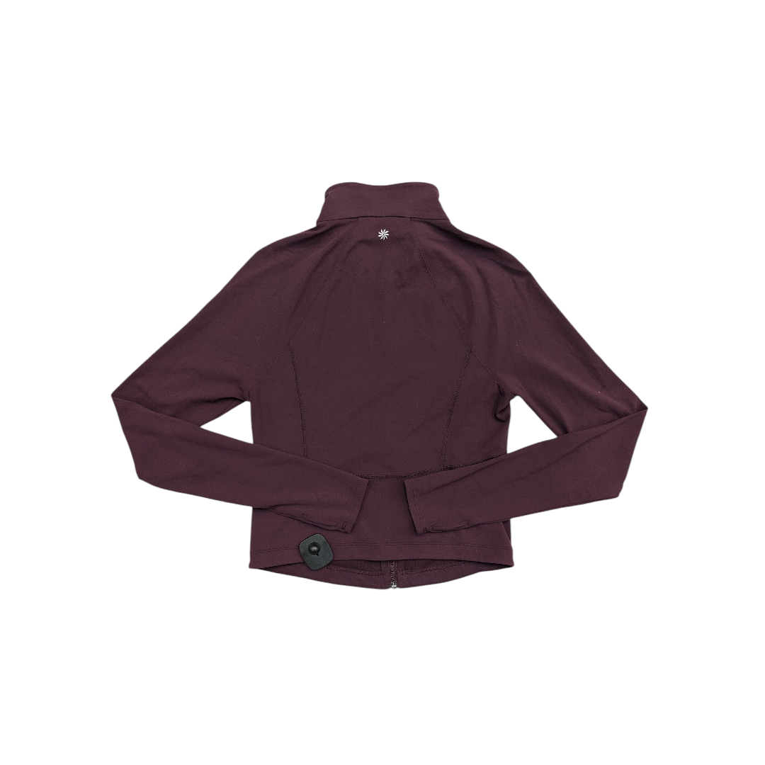 Athletic Jacket By Athleta In Purple, Size:M