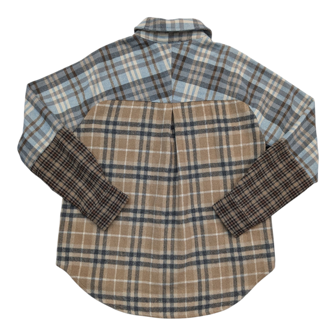 Jacket Shirt By Mystree In Multi, Size:L