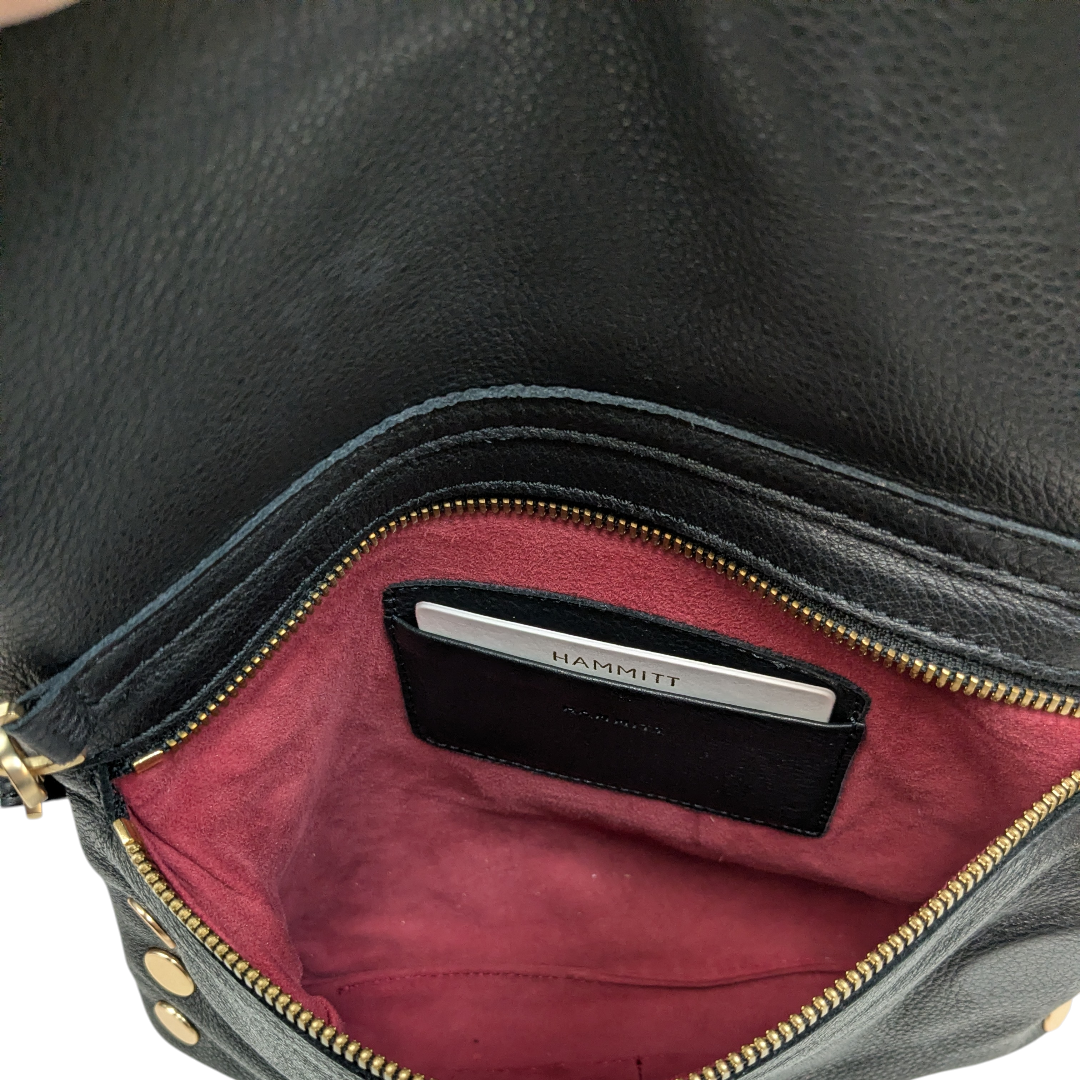 Handbag Designer By Hammitt In Black, Size:Medium