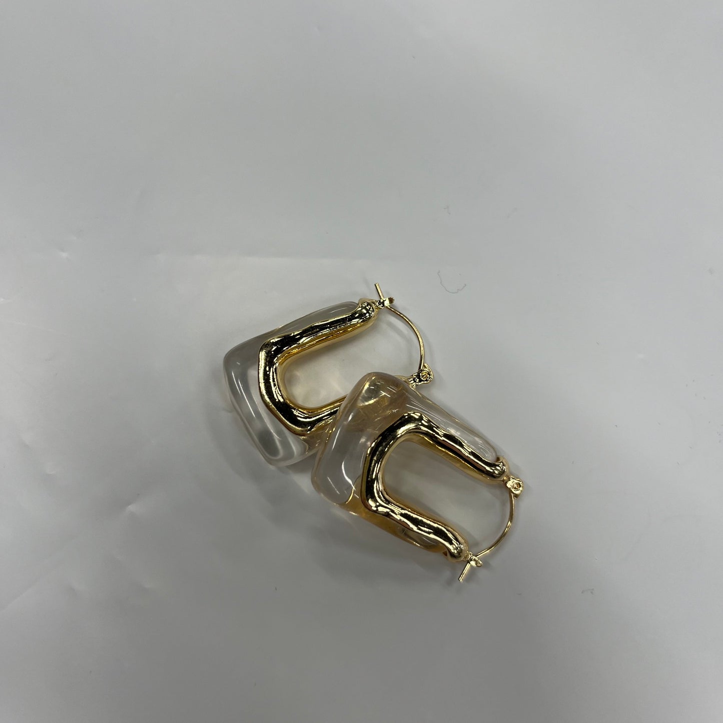 Earrings Hoop By Cmc 18K Gold Plated Over Stainless Steel