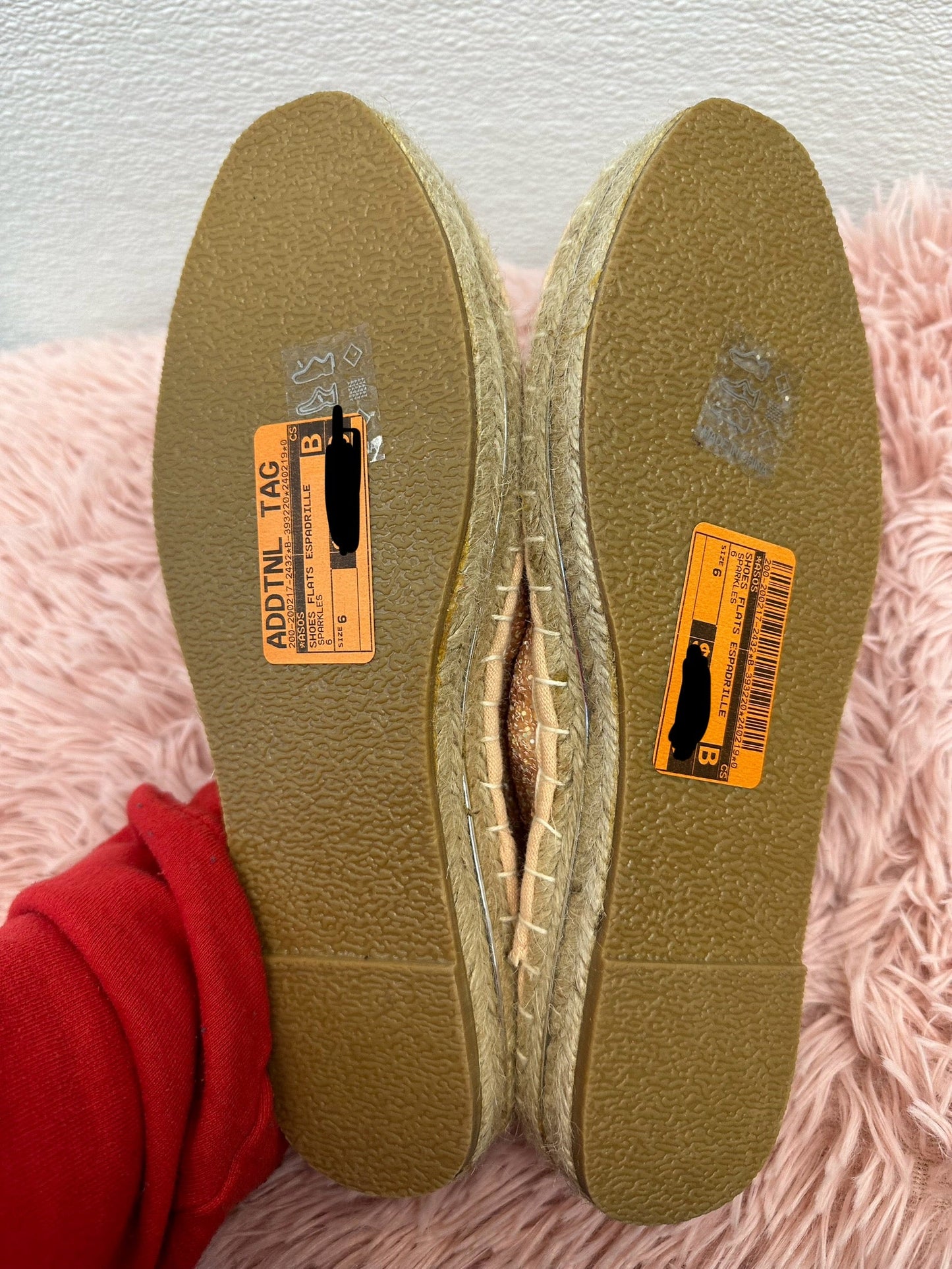 Shoes Flats Espadrille By Asos Size: 6