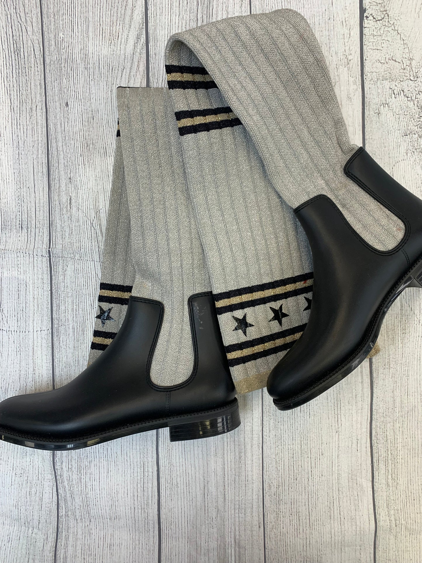 Boots Knee Flats By Givenchy Size: 6