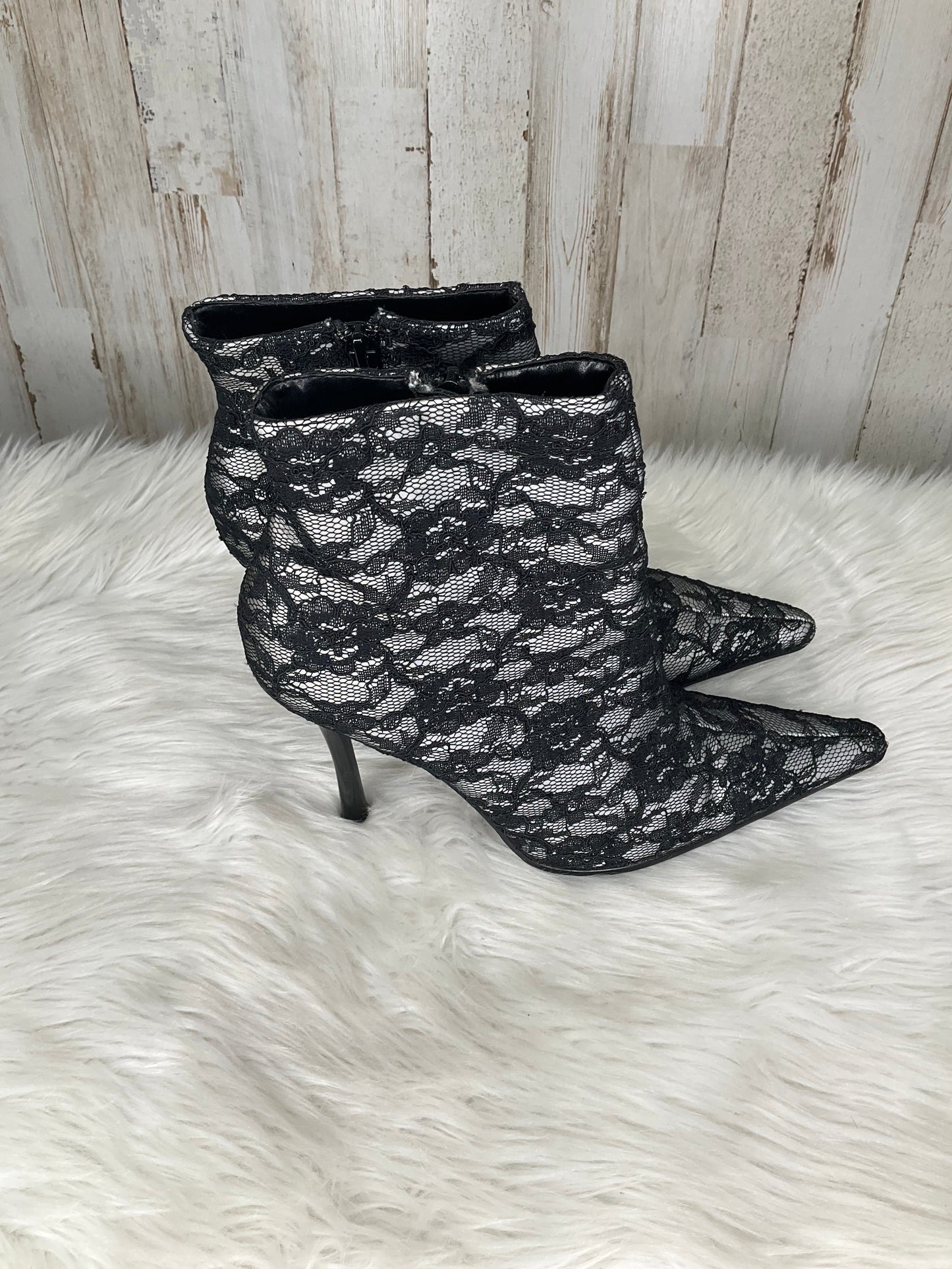 Boots Ankle Heels By Bakers Shoes Size: 8.5