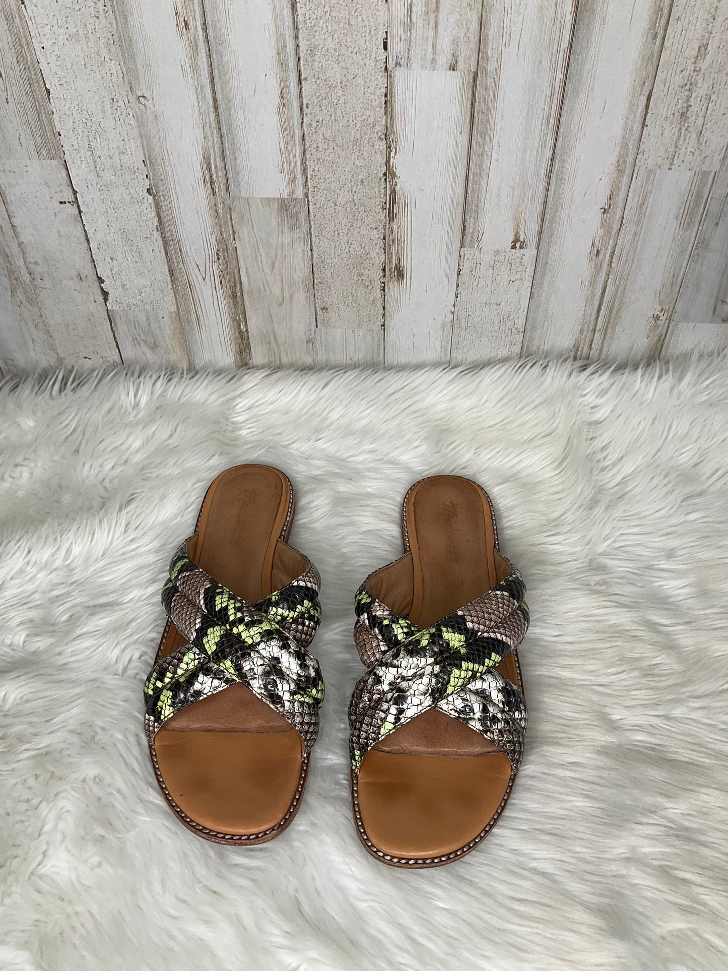 Sandals Flats By Madewell Size: 10