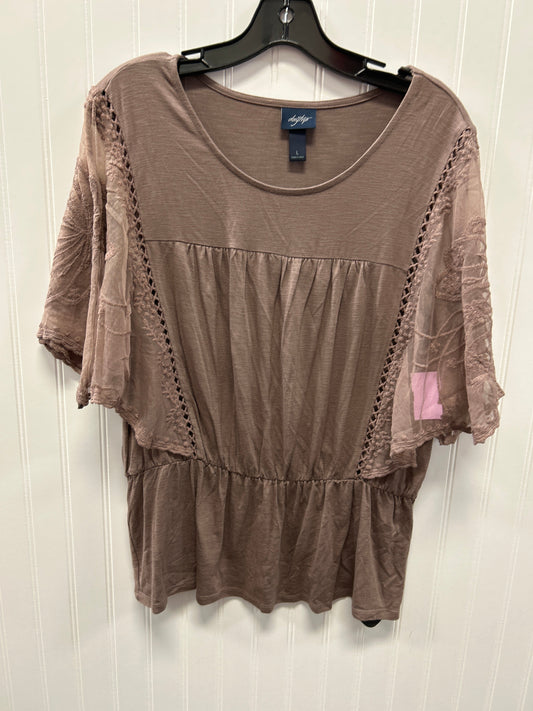 Top Ss By Daytrip In Brown, Size:L