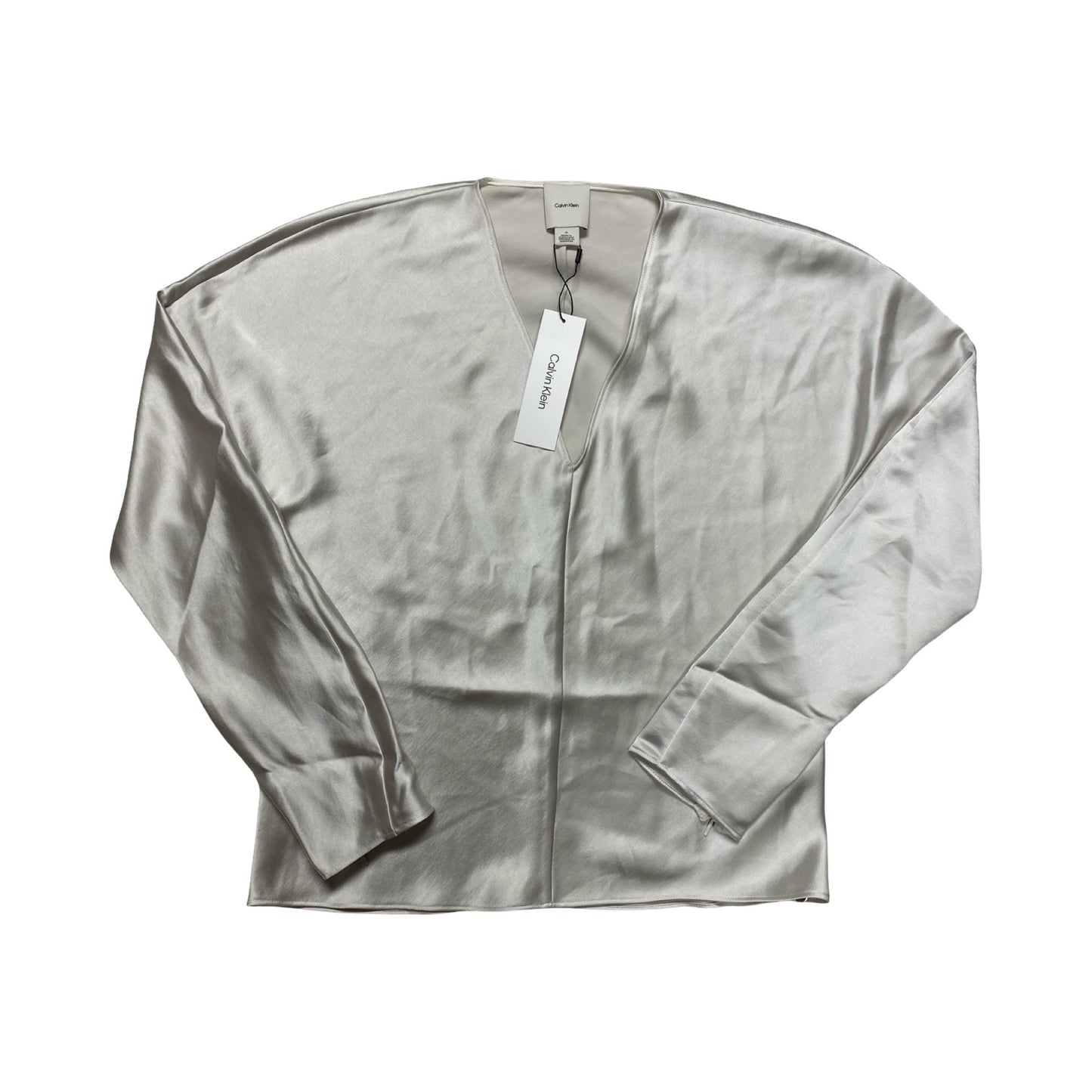 Top Ls By Calvin Klein In Cream, Size:M
