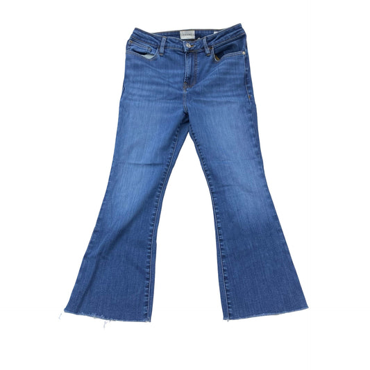 Jeans Flared By Frame In Blue Denim, Size:8