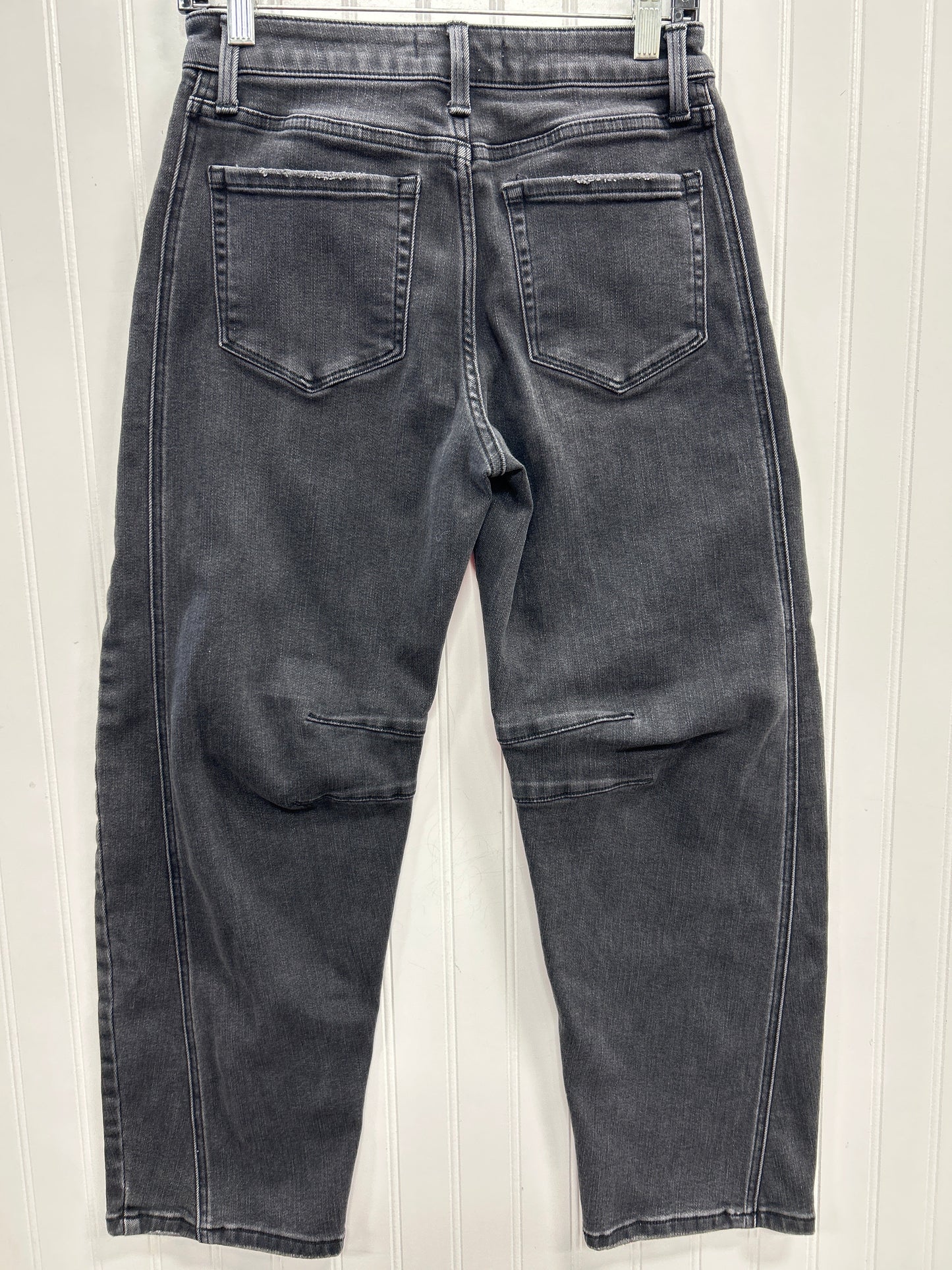 Jeans Wide Leg By Flying Monkey In Black Denim, Size:4