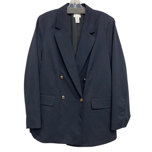 Blazer By H&M In Navy, Size:L