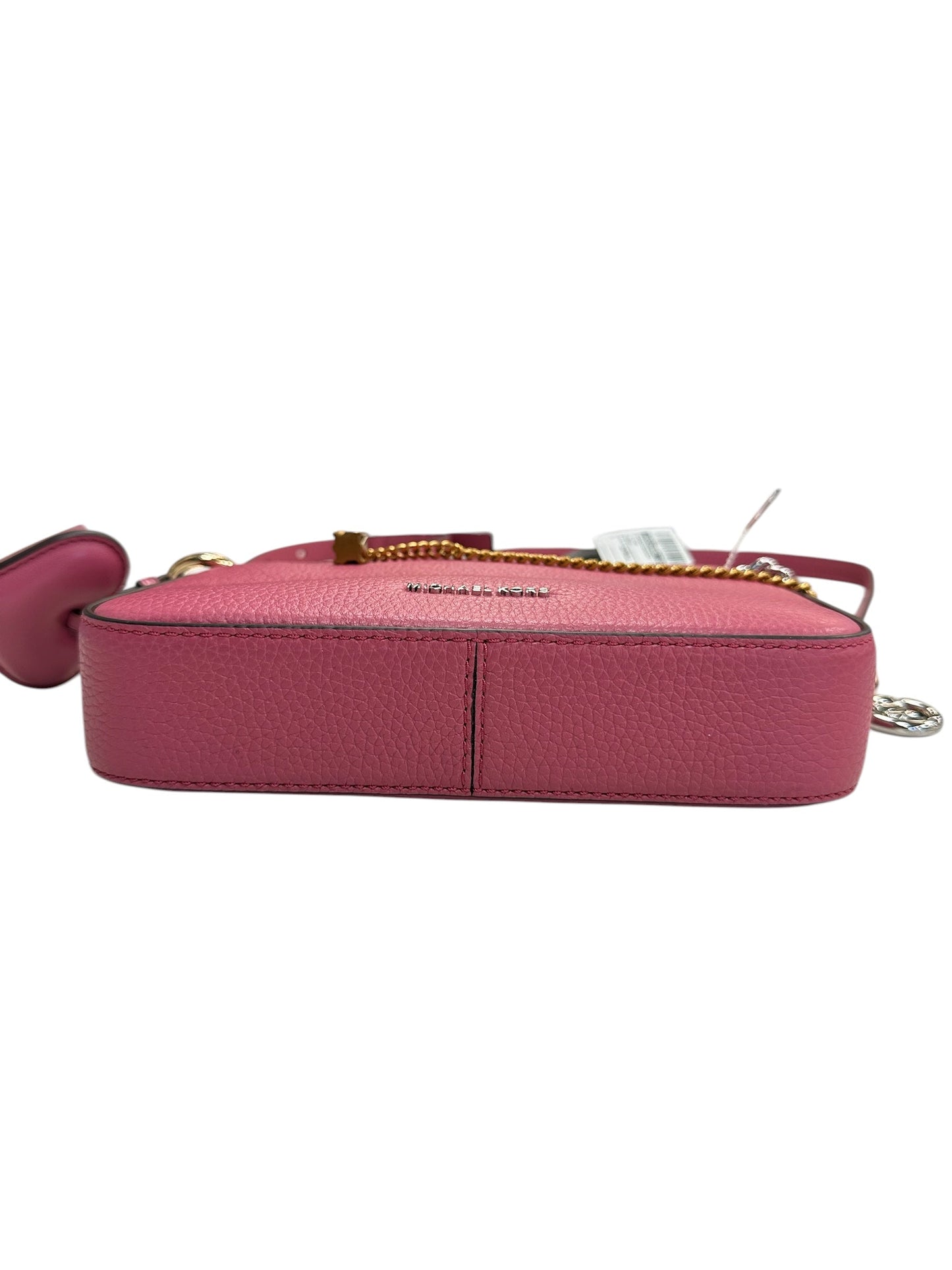 Crossbody Designer By Michael Kors In Pink, Size:Small