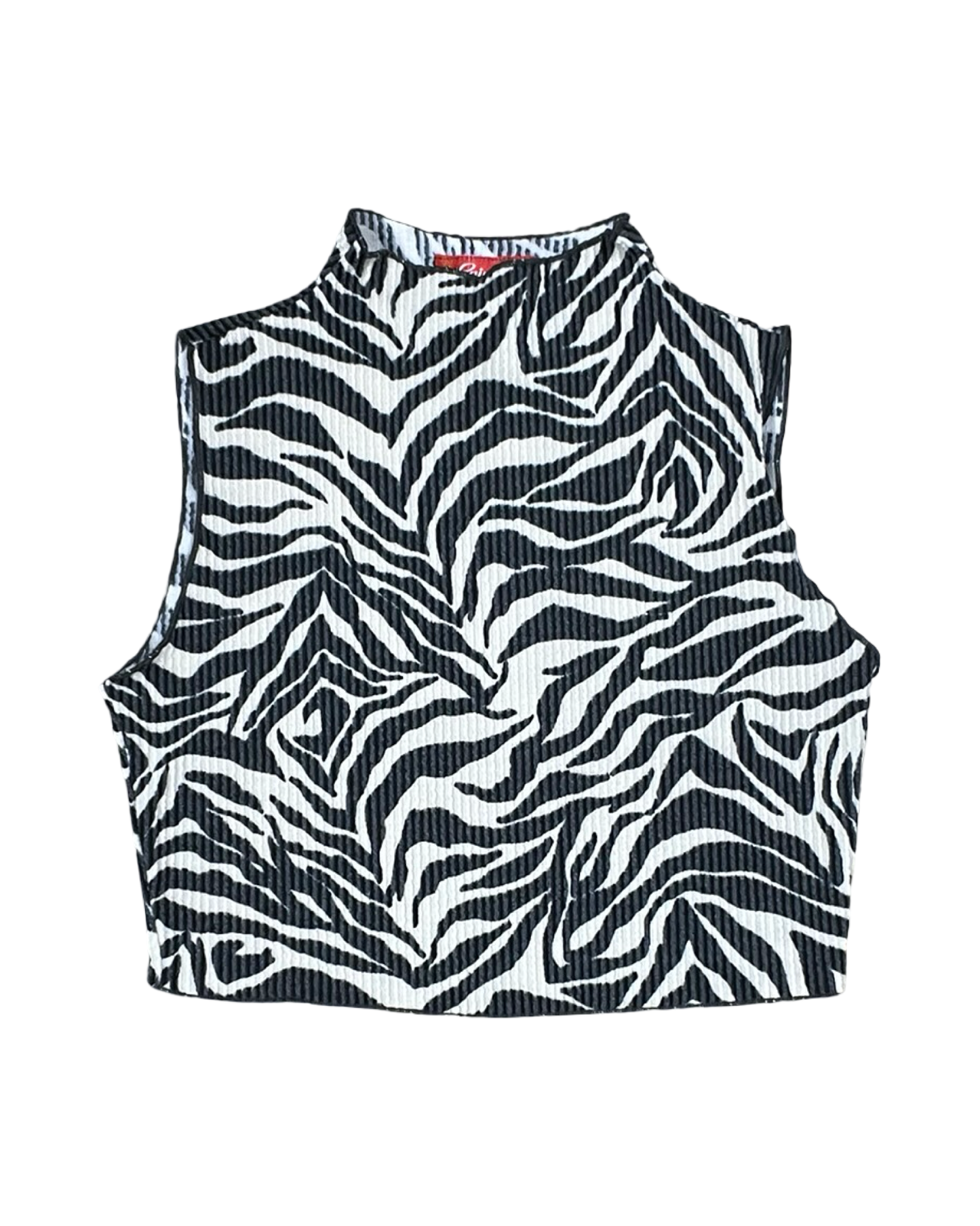 Top Cami By Clothes Mentor In Black & Cream, Size:Xl