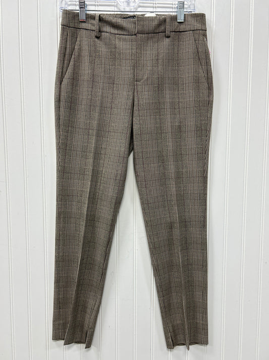 Pants Dress By Zara In Plaid Pattern, Size:2
