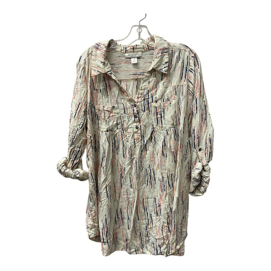 Mat Top Ls By Motherhood In Multi, Size:Xl