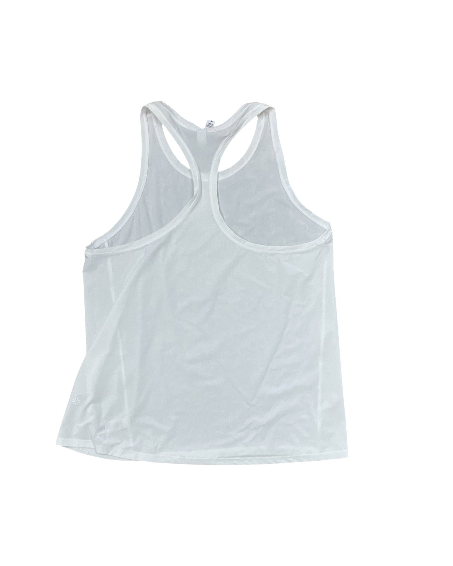 Athletic Tank Top By Athleta In White, Size:M