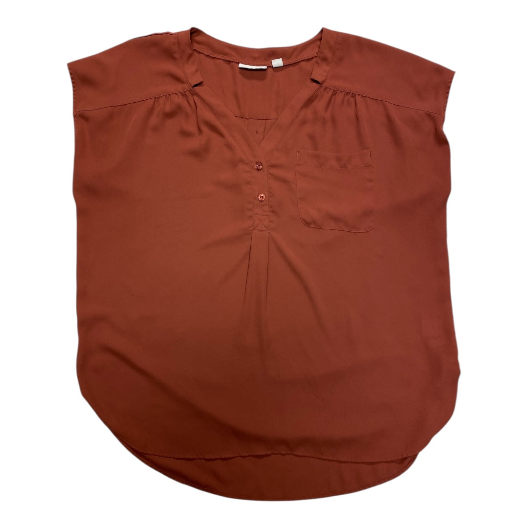 Top Ss By New York And Co In Copper, Size:Xl