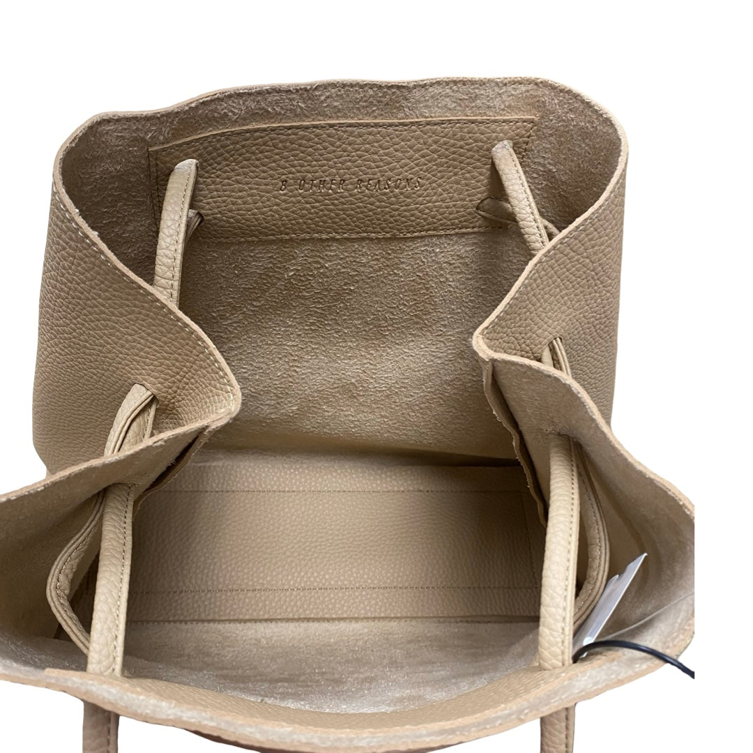 Handbag By 8 Other Reasons In Tan, Size:Medium