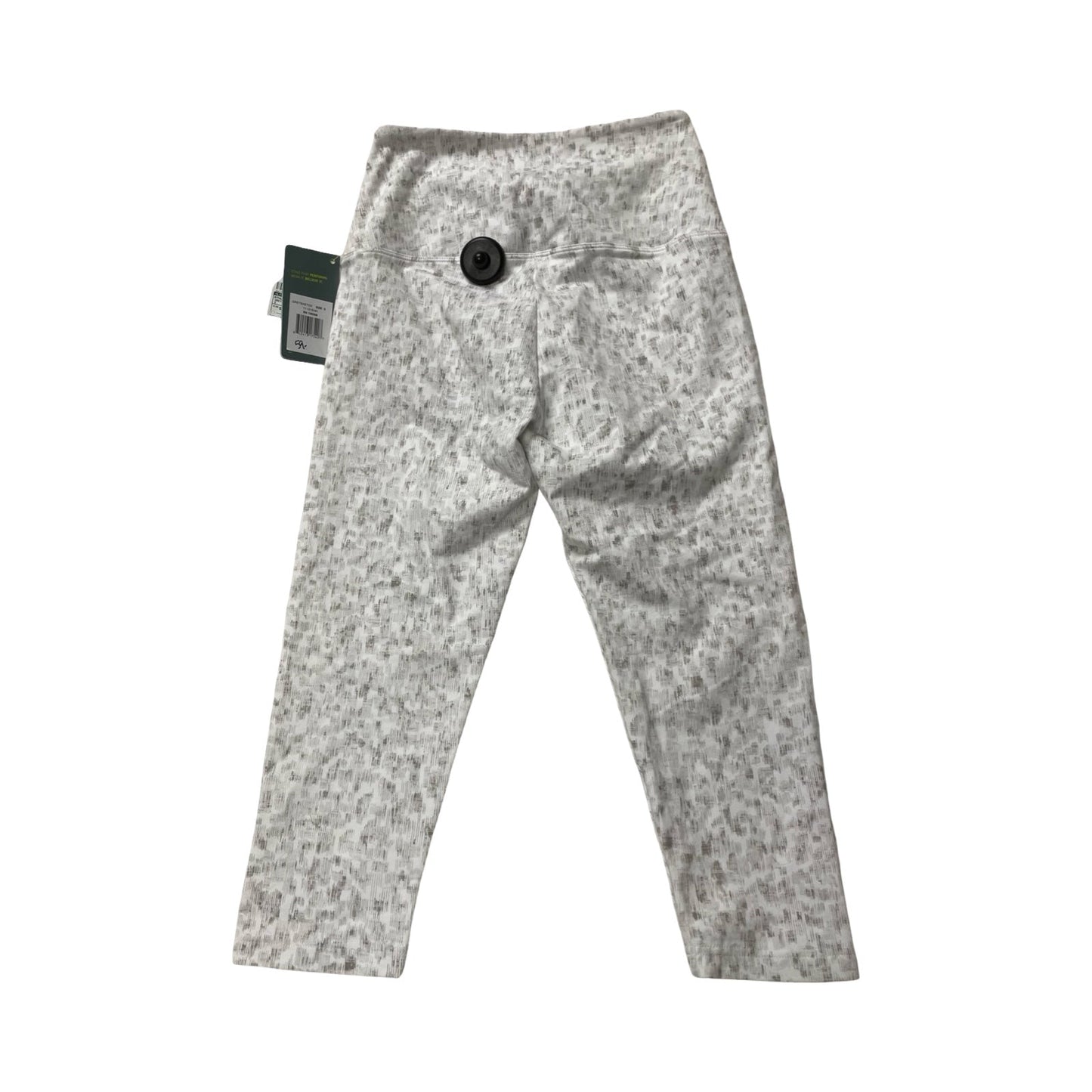Athletic Leggings By Lysse In Grey & White, Size:S