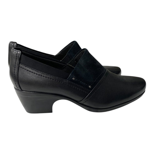 Shoes Heels Block By Clarks In Black, Size:9.5