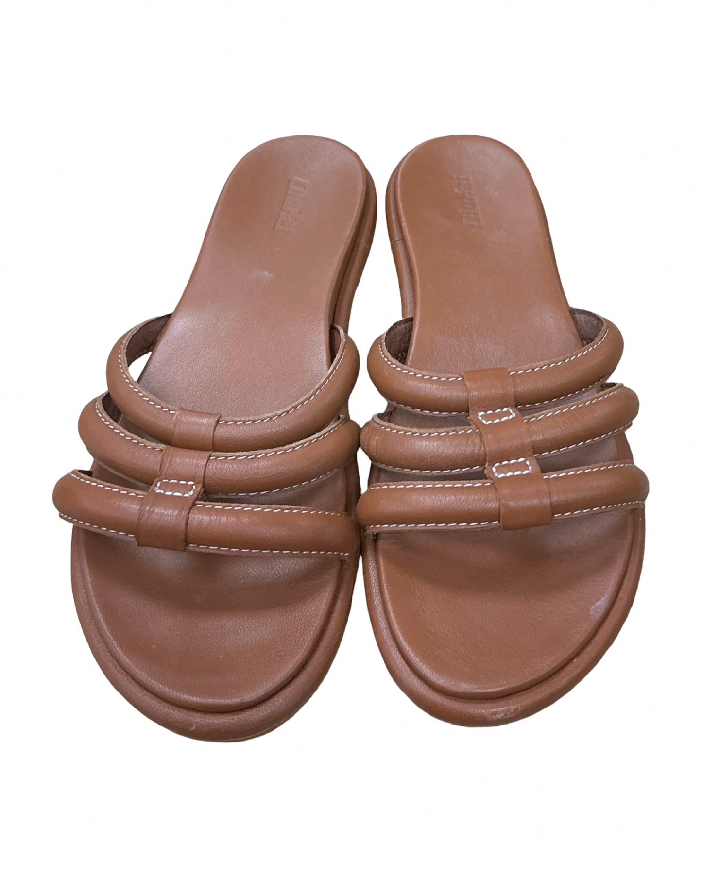 Sandals Flats By Olukai In Brown, Size:8