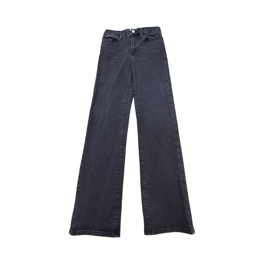 Jeans Straight By Frame In Grey Denim, Size:8