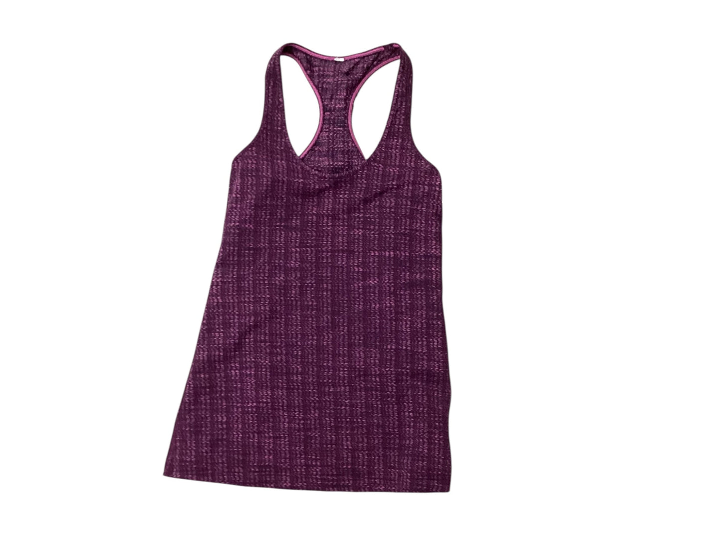Athletic Tank Top By Lululemon In Pink, Size:M