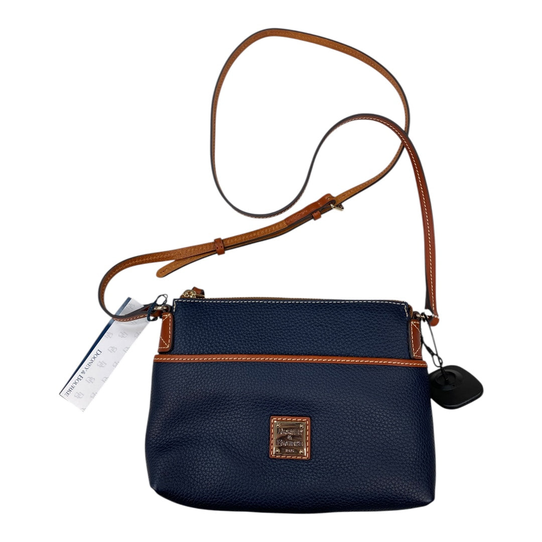 Handbag Designer By Dooney And Bourke In Navy, Size:Small