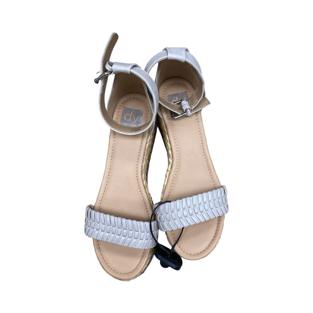 Sandals Heels Platform By Dolce Vita In Taupe, Size:9