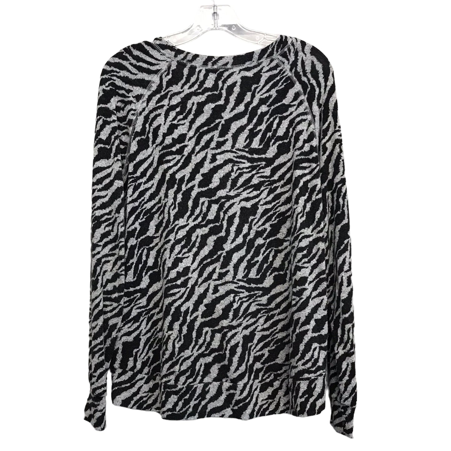 ZEBRA PRINT TOP LS by COIN 1804 Size:L