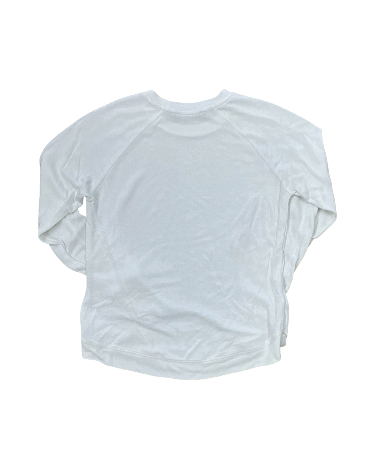 Athletic Top Ls Collar By Athleta In White, Size:Xxs