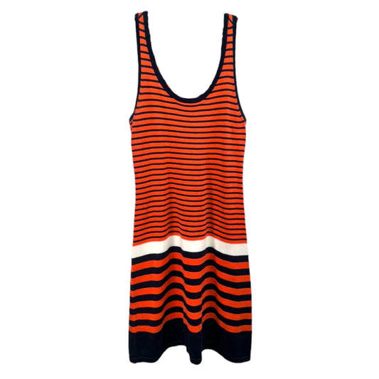 Stanton Knit Dress in Tango Orange Buoy Stripe Lilly Pulitzer, Size M