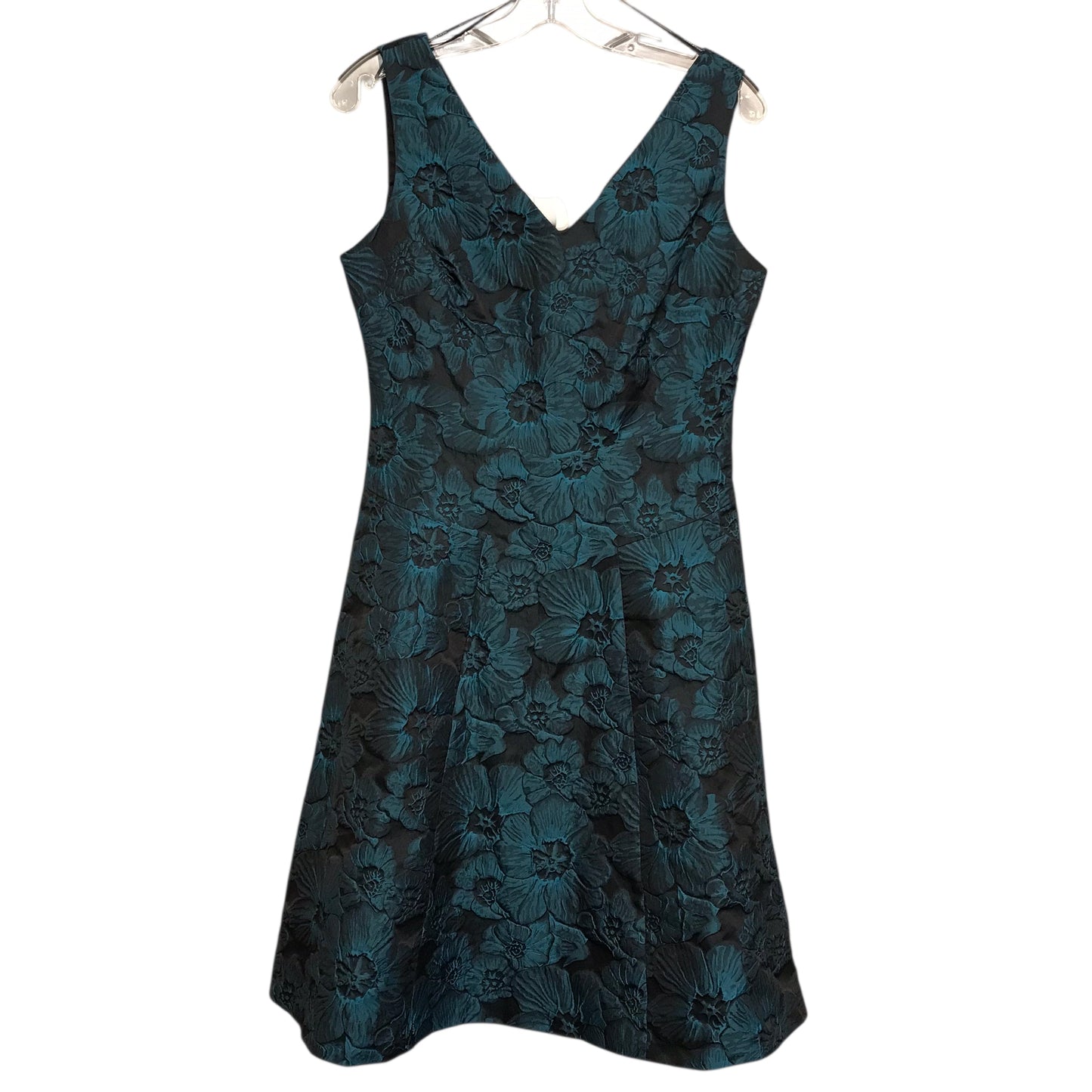 Dress Party Short By Donna Karan In Teal, Size:S