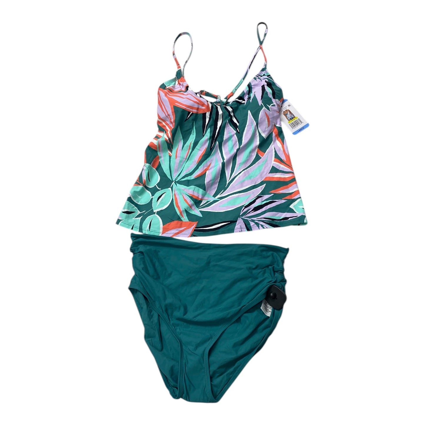 Swimsuit Top By ANNE COLE In Multi, Size:L