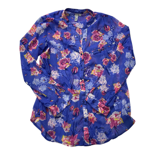 Top Ls By Kut In Blue, Size:M