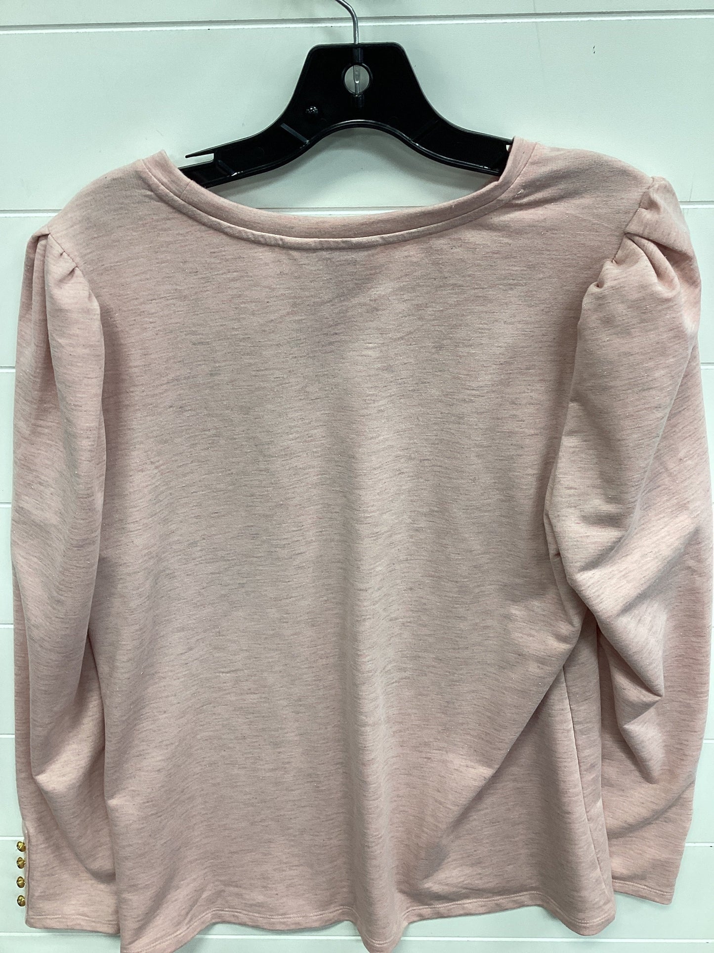 Top Ls By Liz Claiborne In Pink, Size:L