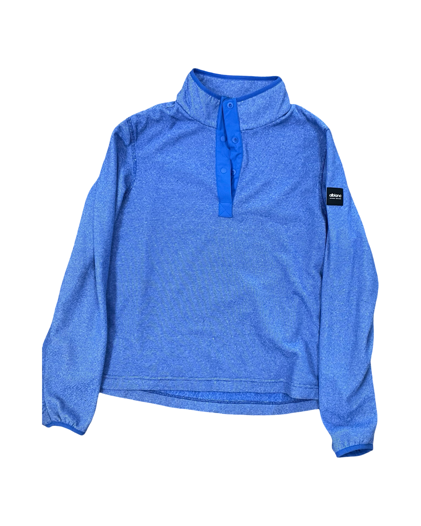 Sweatshirt Collar By Clothes Mentor In Blue, Size:L