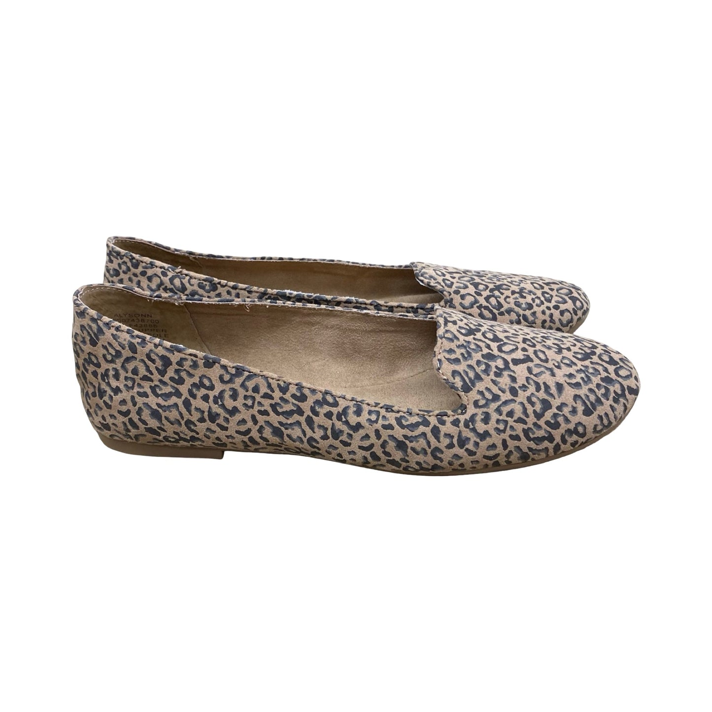 Shoes Flats By Style And Company In Animal Print, Size:8.5