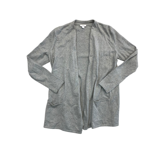 Sweater Cardigan By Pure Jill In Grey, Size:S