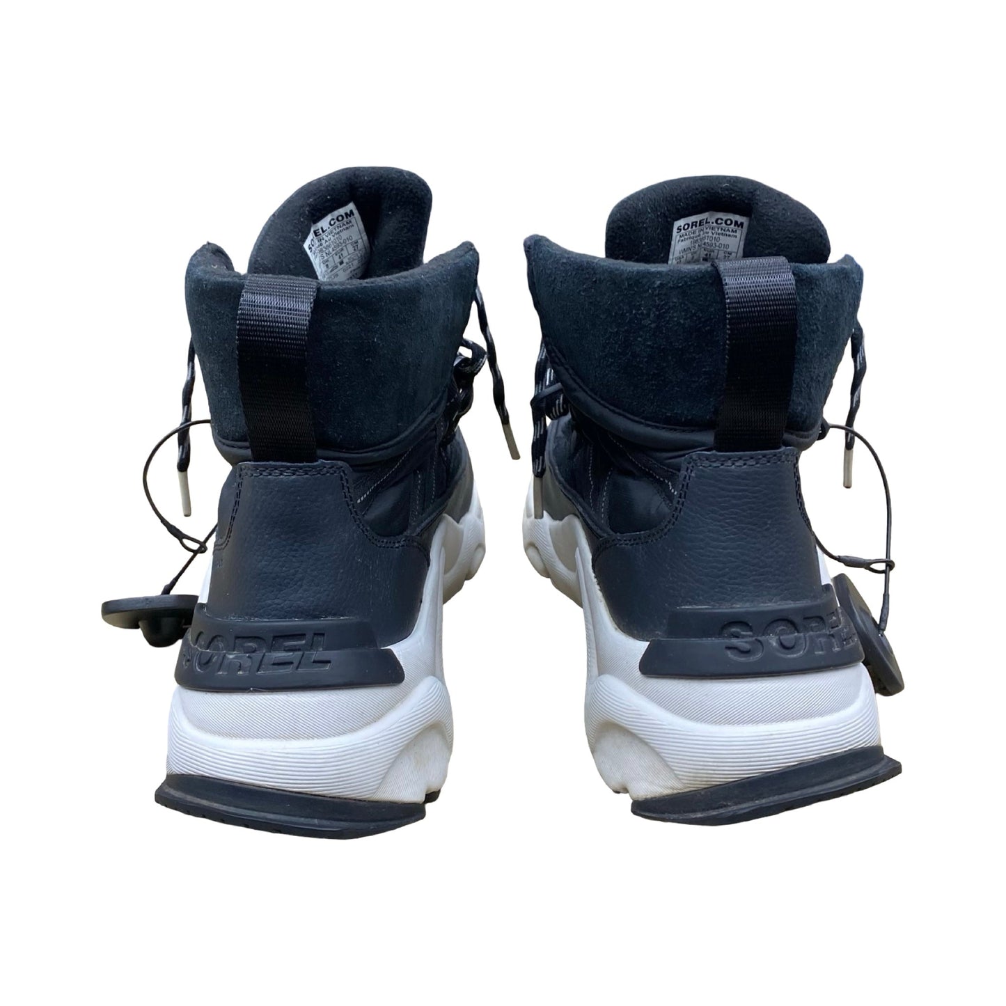 Boots Designer By Sorel In Black & White, Size:10