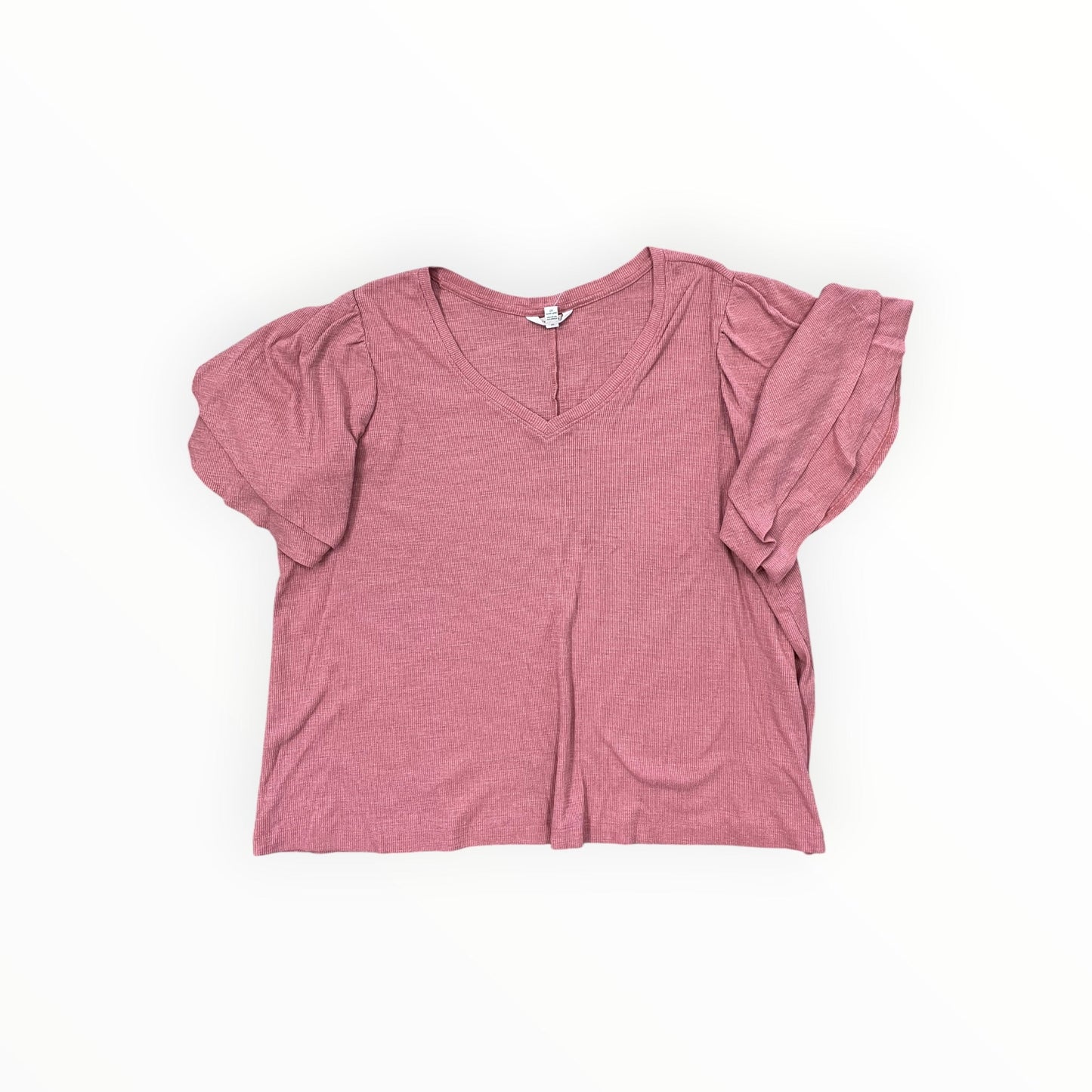 Top Ss By Terra & Sky In Pink, Size:2X
